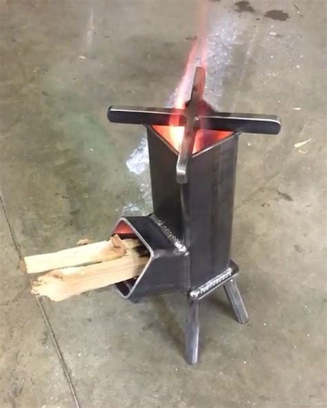 welding rocket stove instructions